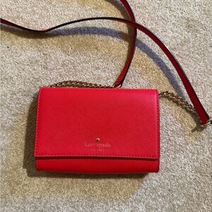 Kate Spade Red Crossbody Bag